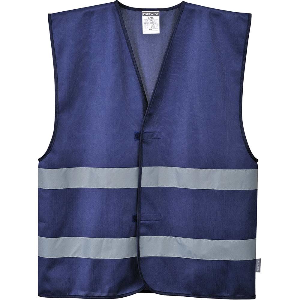 Portwest Iona 2 Band Reflective Safety Vest Navy L / XL