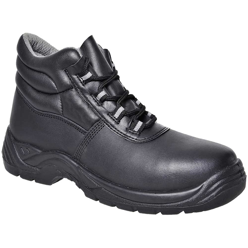 Portwest Compositelite S1 Metal Free Safety Boots Black Size 4