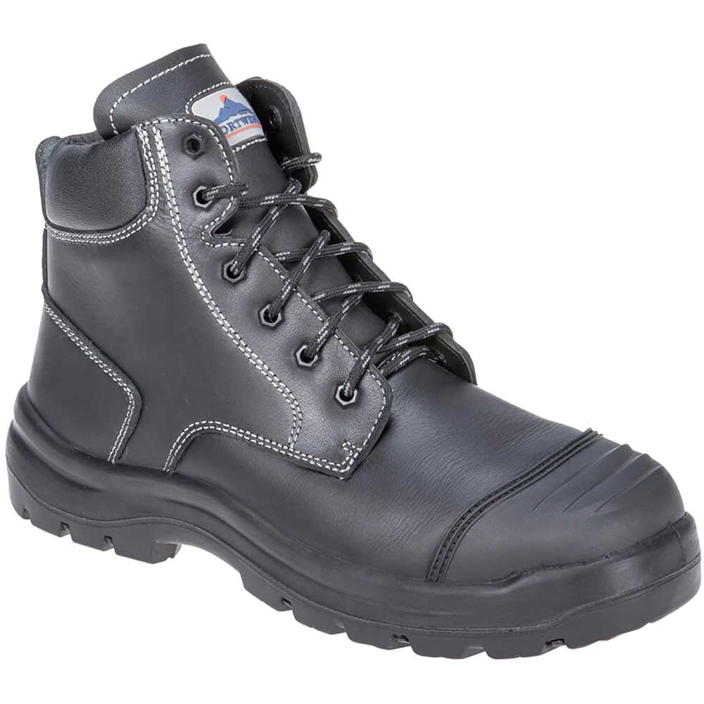 Portwest Mens Clyde Safety Boots Black Size 6