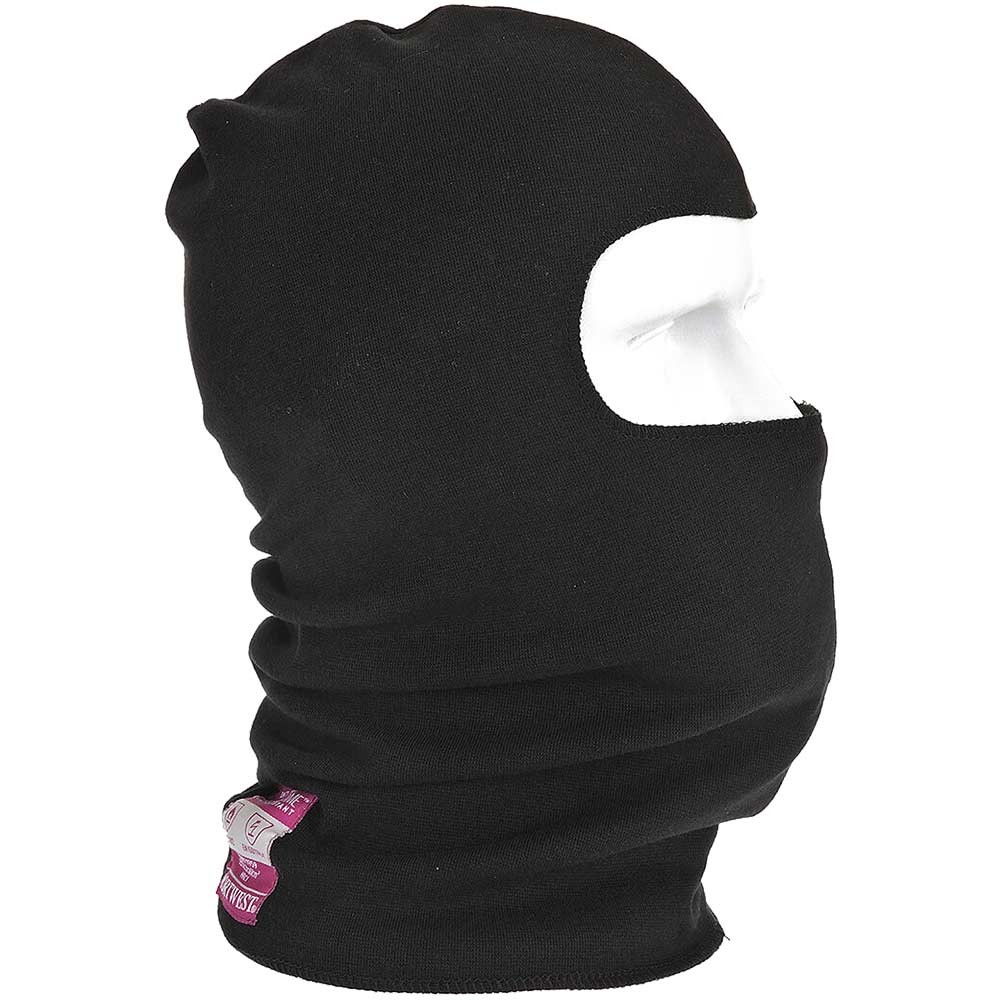 Modaflame Flame Resistant Antistatic Balaclava Black One Size