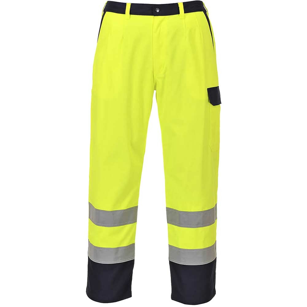BizFlame Pro Mens Flame Resistant Trousers Yellow M