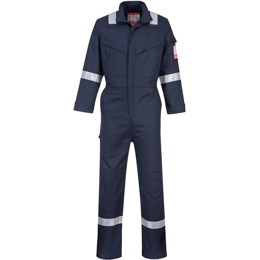 BizFlame Ultra Flame Resistant Coverall Navy 4XL