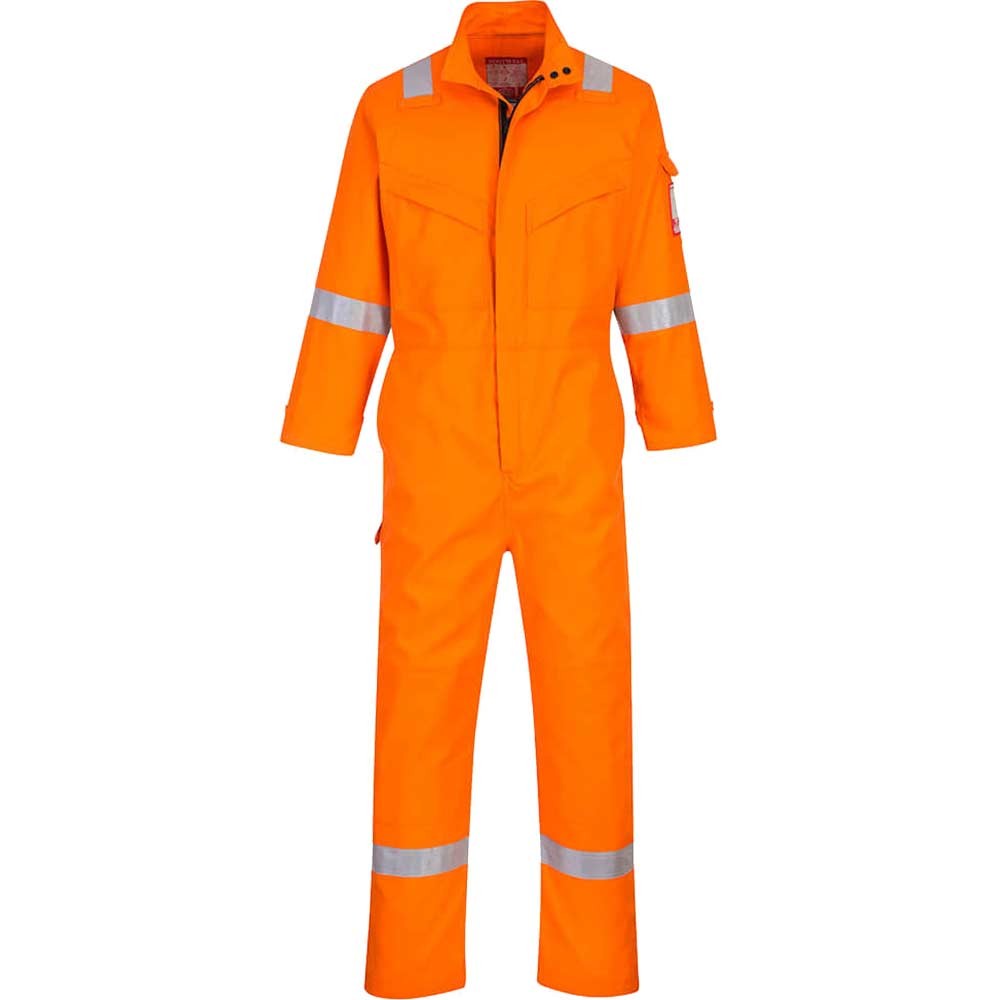 BizFlame Ultra Flame Resistant Coverall Orange L