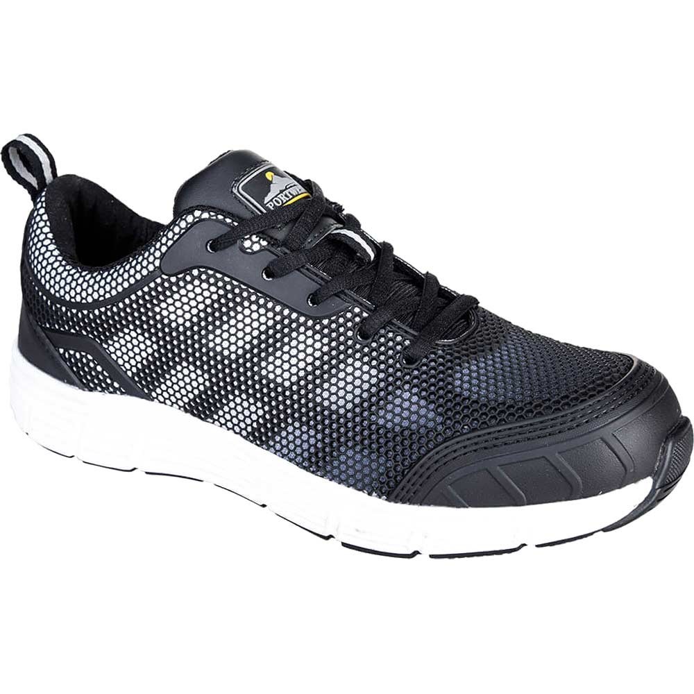 Portwest Steelite Tove Safety Trainers Black / White Size 11