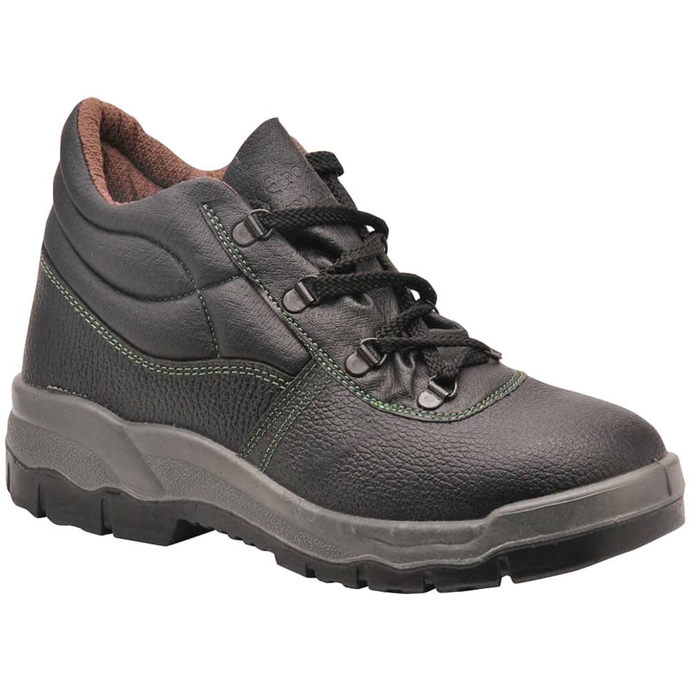 Portwest Steelite Steel Toe Cap Safety Boots Black Size 2