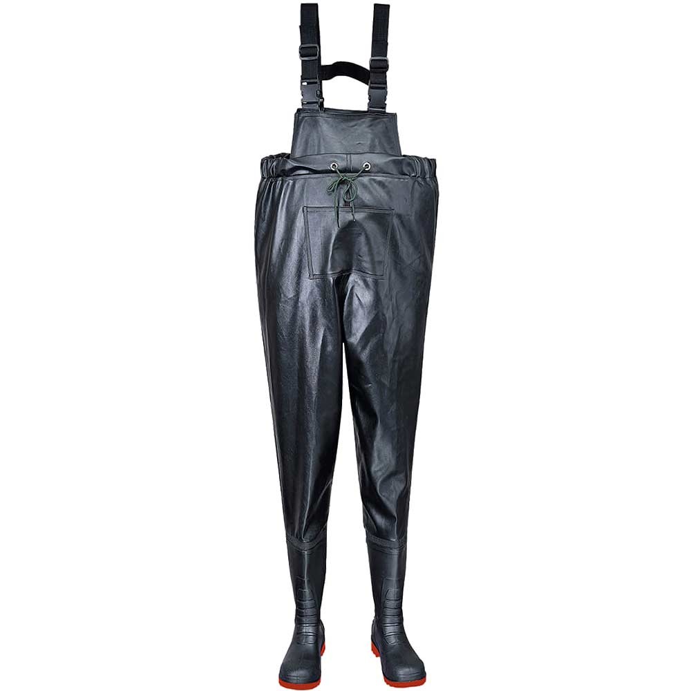 Portwest S5 Safety Chest Wader Black Size 4