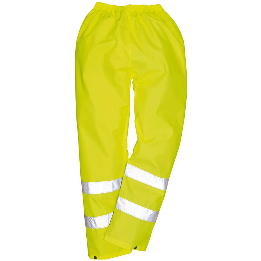 Portwest Hi Vis Rain Trousers Yellow 4XL