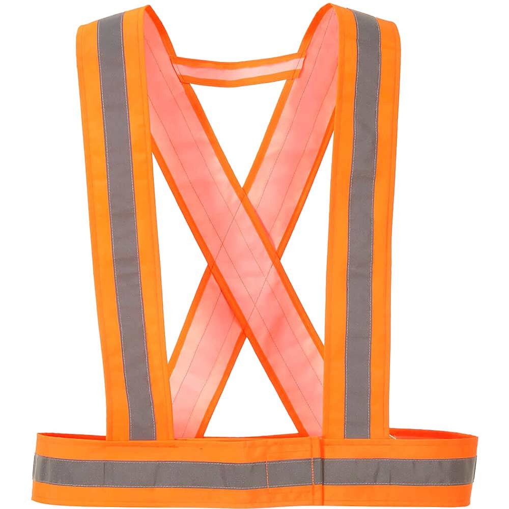 Portwest Hi Vis Webbing Straps Orange One Size