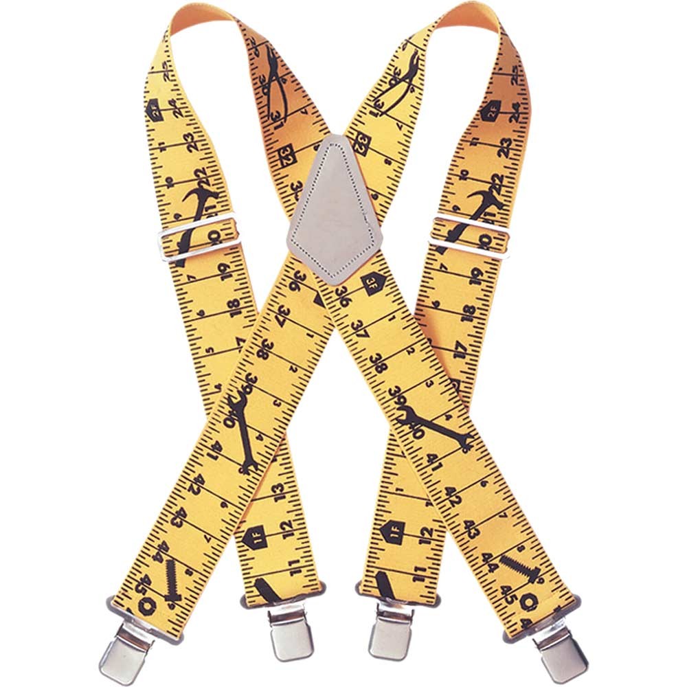 Kunys Work Trousers Braces Yellow
