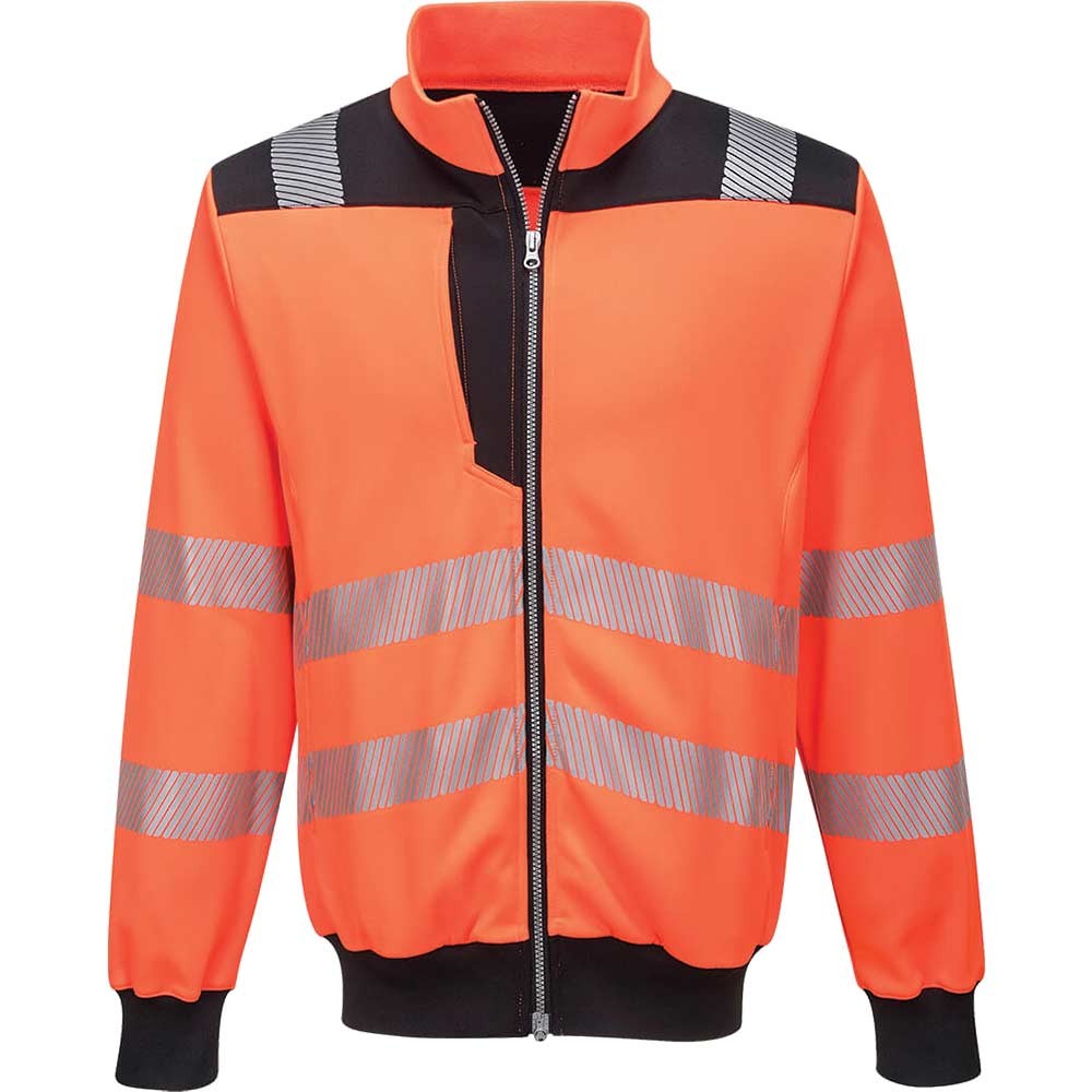 Portwest PW3 Hi Vis Sweatshirt Orange / Black 5XL