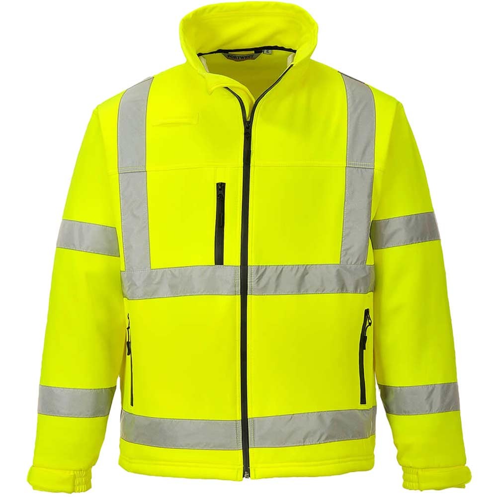 Portwest S424 Hi Vis Softshell jacket Yellow 3XL
