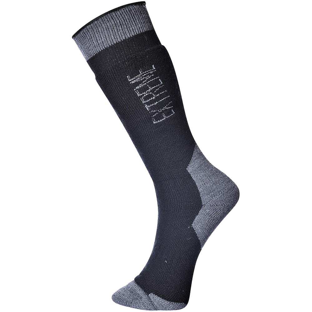 Portwest Extreme Cold Weather Socks Black 10 - 13 Pack of 1