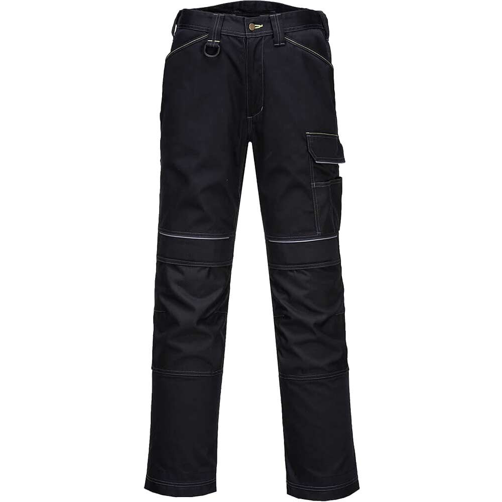 Portwest PW3 Mens Urban Work Trousers Black 41" 31"