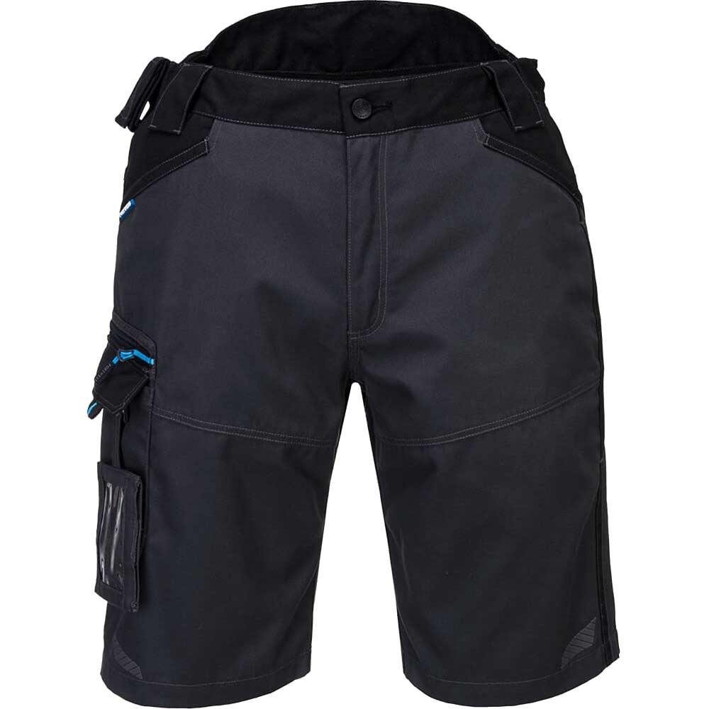 Portwest WX3 Service Work Shorts Metal Grey 33"