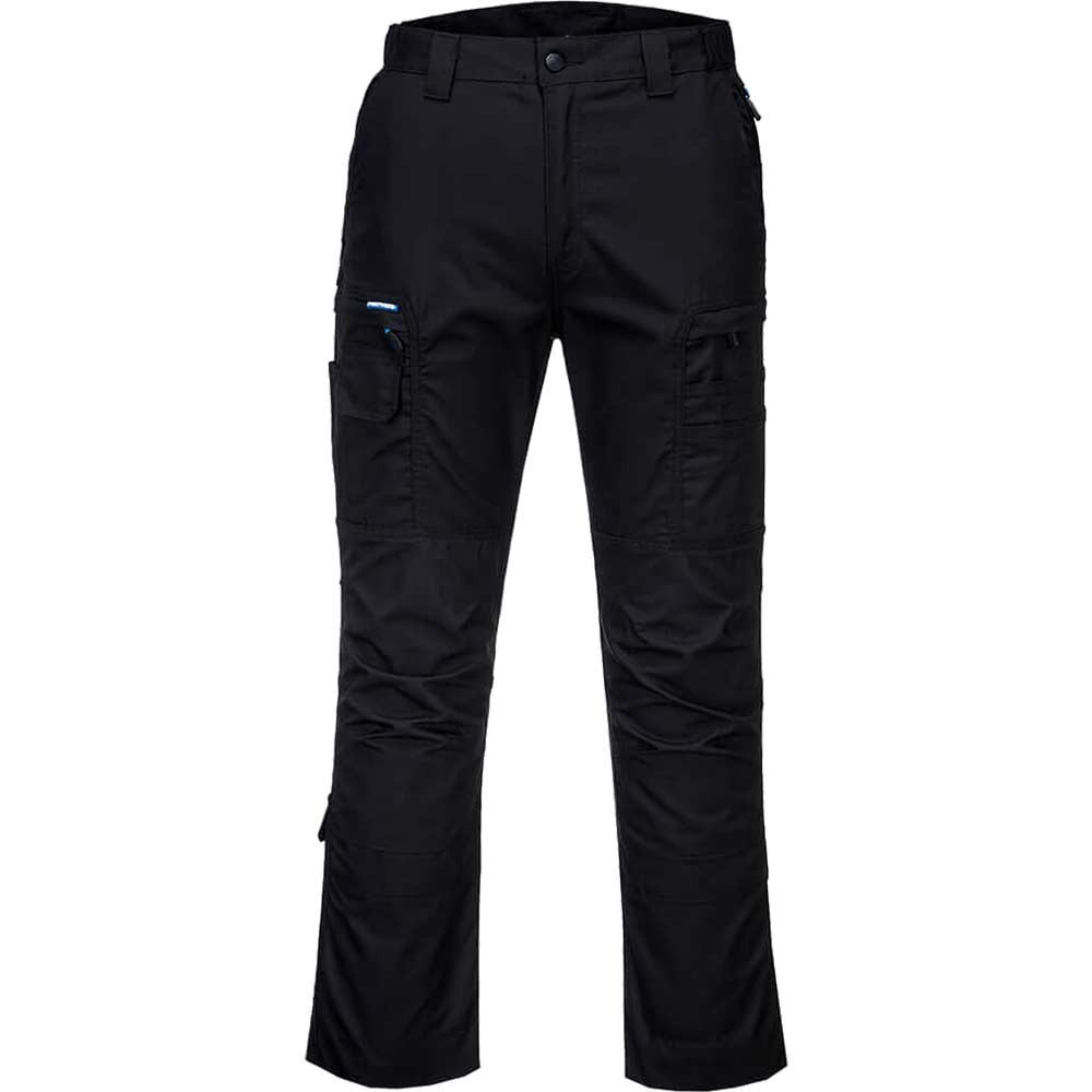 Portwest T802 KX3 Ripstop Trousers Black 48" 31"