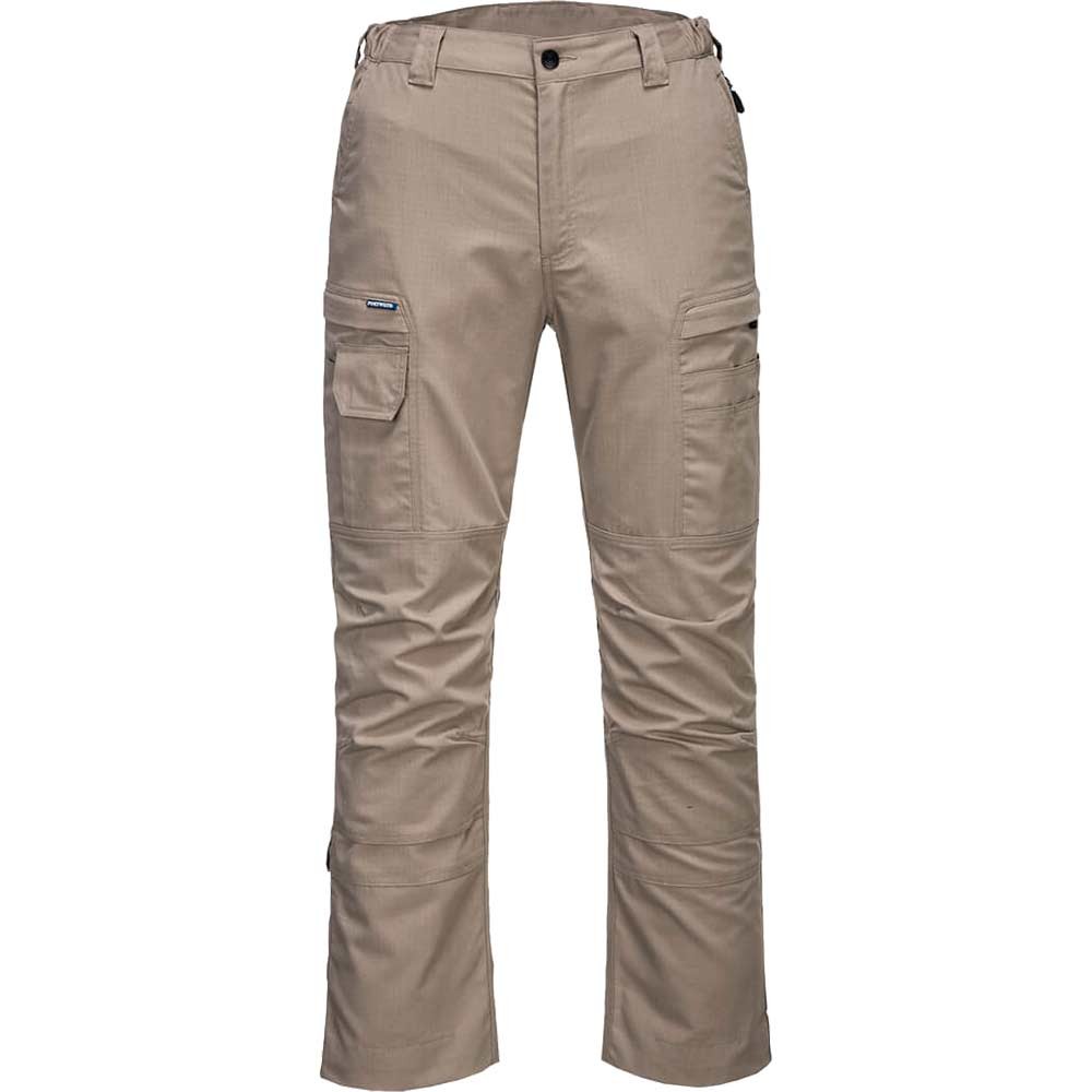 Portwest T802 KX3 Ripstop Trousers Sand 41" 31"