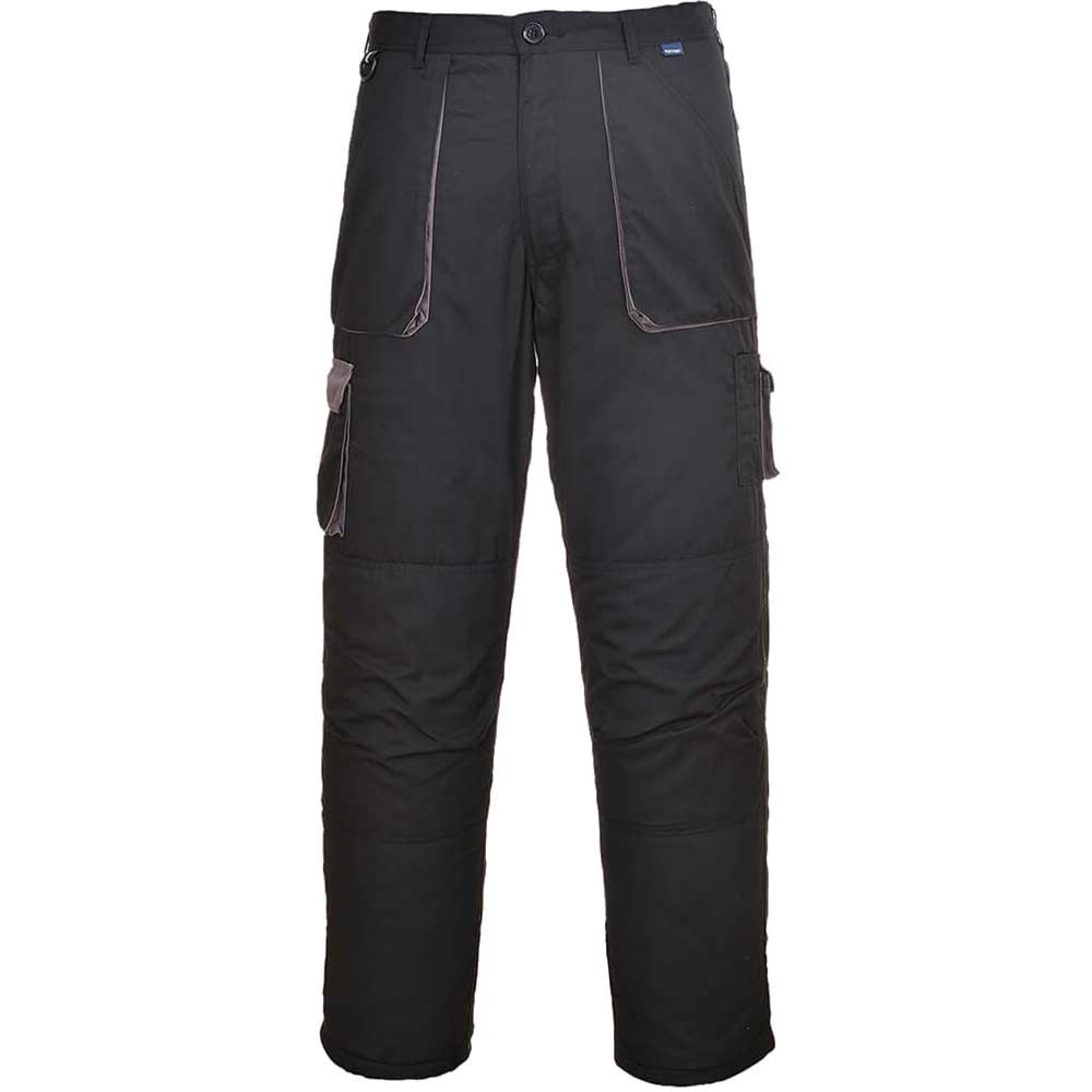 Portwest TX11 Texo Contrast Trouser Black 2XL 31"