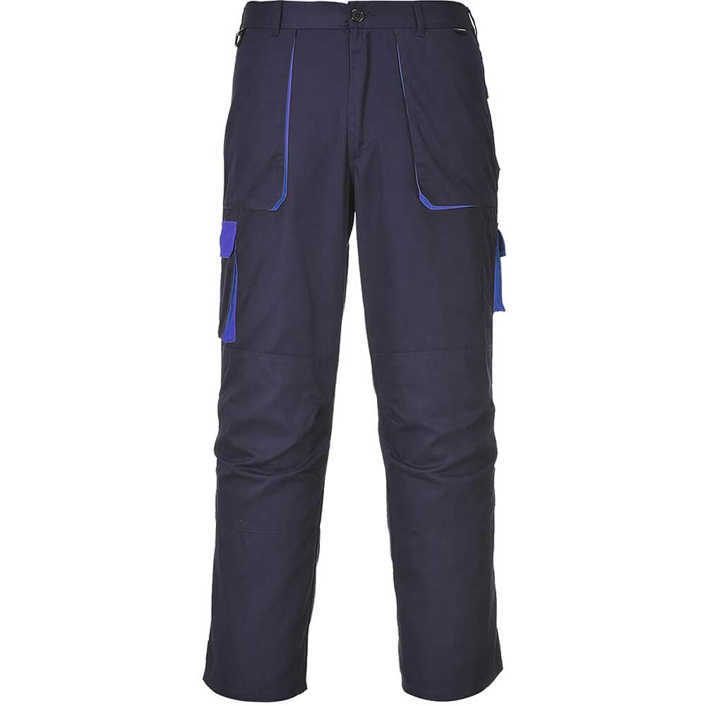 Portwest TX11 Texo Contrast Trouser Navy Blue 2XL 33"
