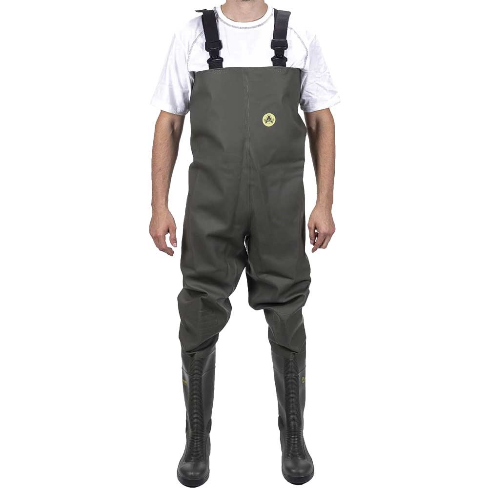Amblers Safety Tyne Chest Safety Wader Green Size 6.5