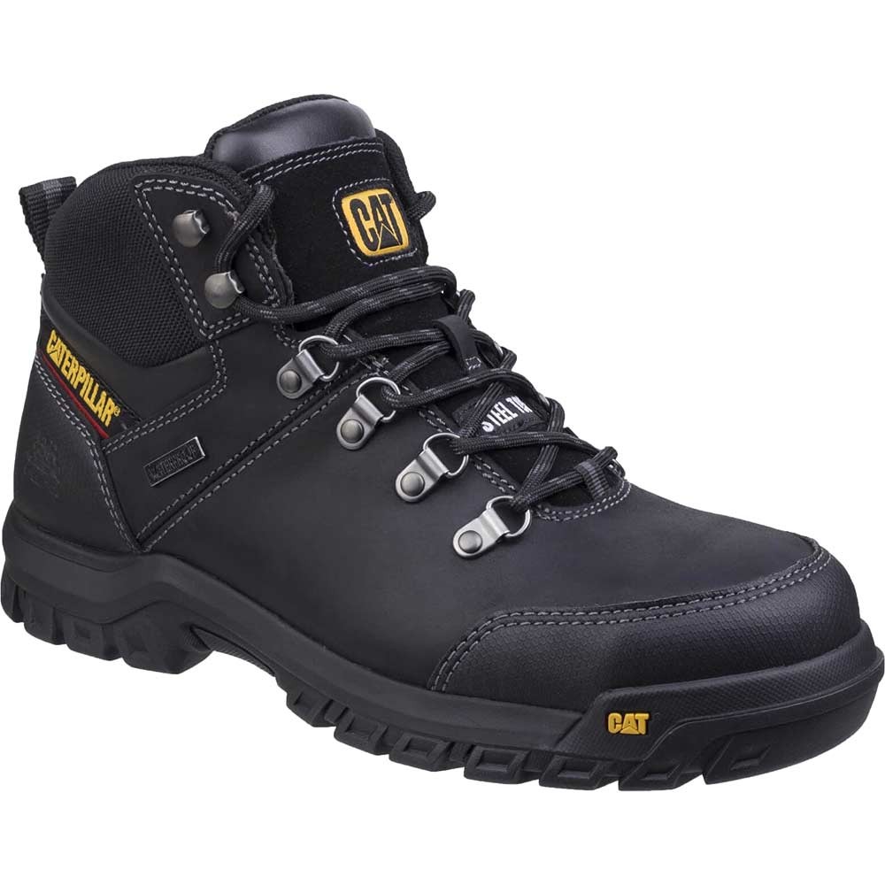 Caterpillar Mens Framework Safety Boots Black Size 6