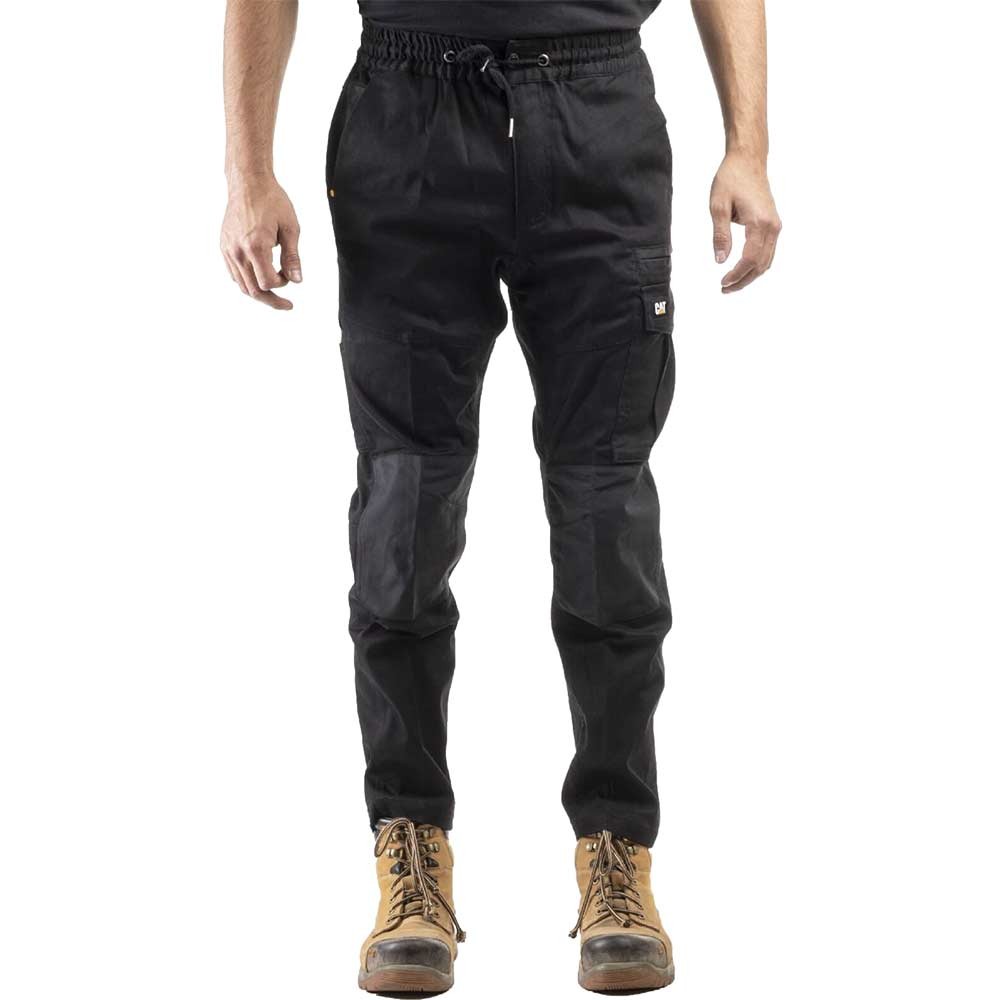 Caterpillar Mens Dynamic Trousers Black 32" 32"