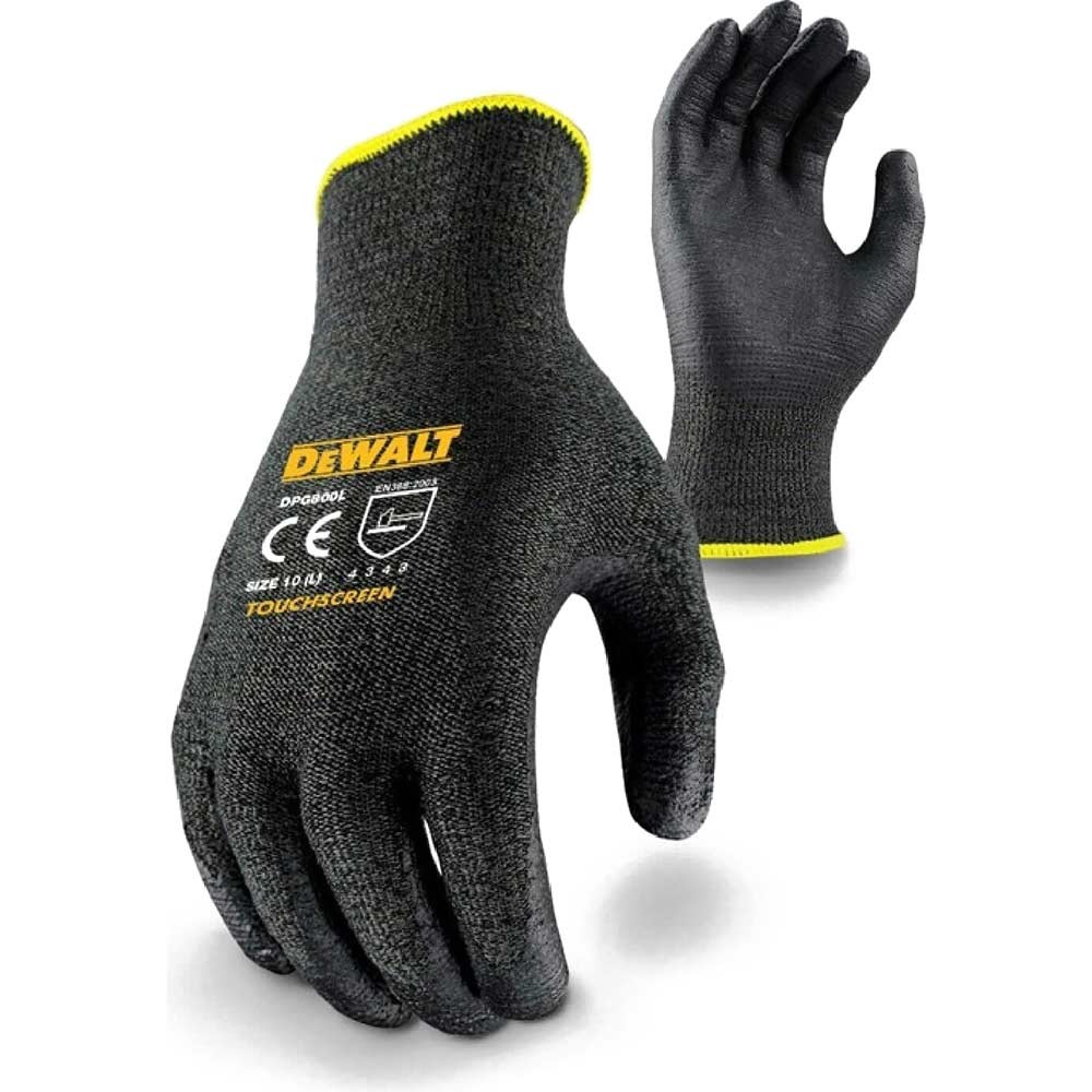 DeWalt DPG800 Touchscreen Glove L