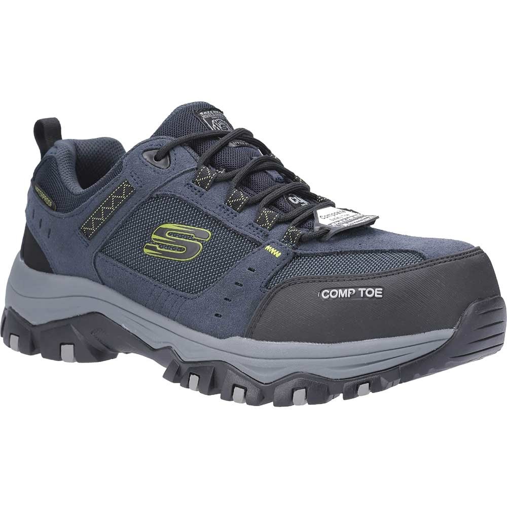 Skechers Work Greetah Hiker Boot Navy / Black Size 10