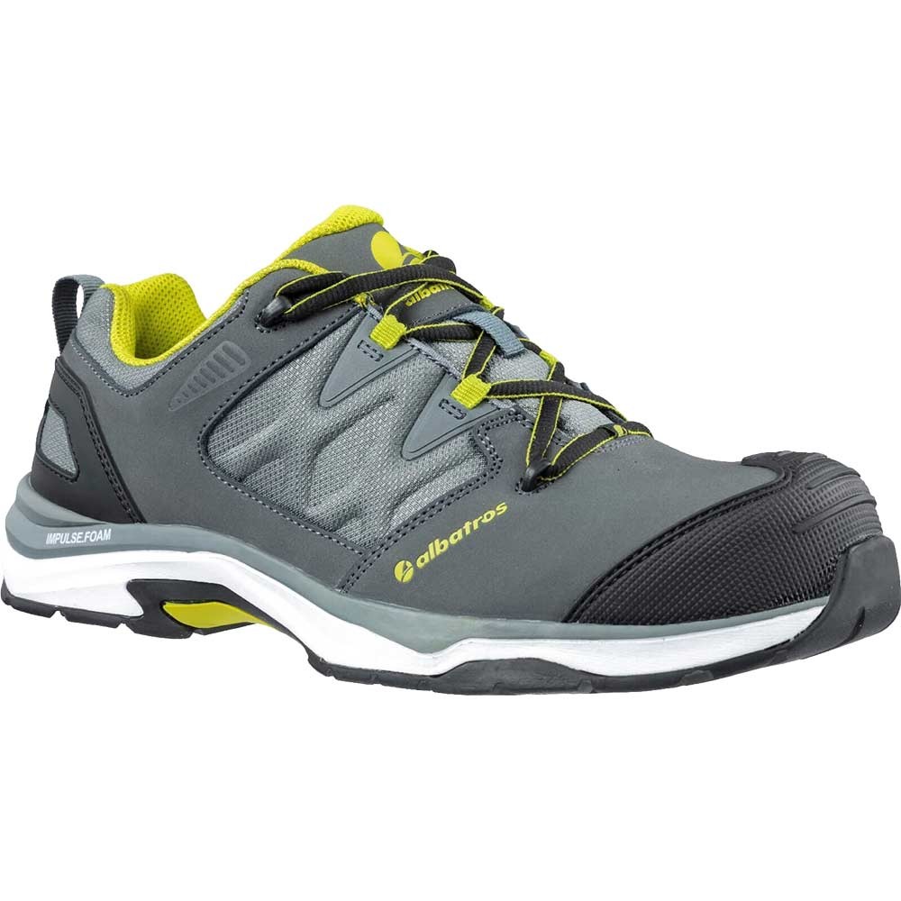 Albatros Ultratrail Low Lace Up Safety Shoe Grey Size 8