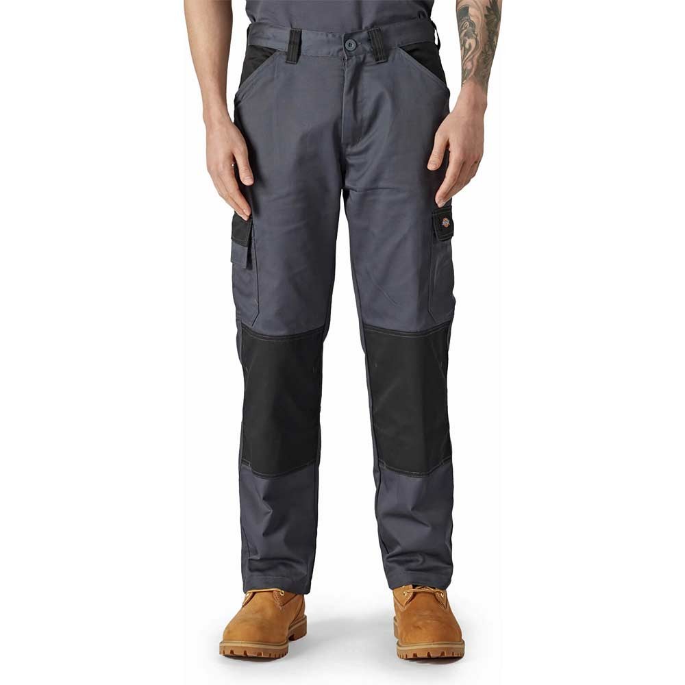 Dickies Everyday Trousers Grey / Black 34" 30"