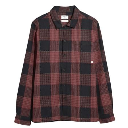 Farah Honnold Check Overshirt - Black - XS