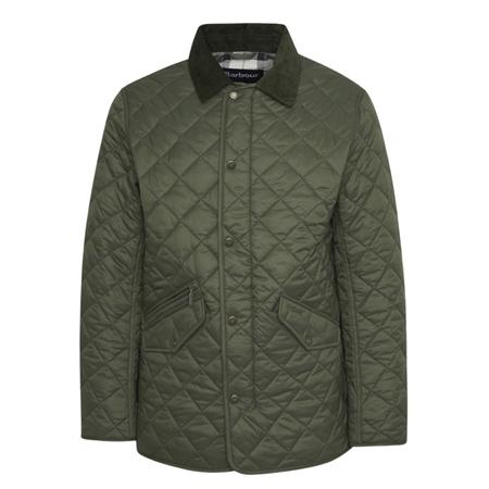 Barbour Modern Chelsea Quilted Jacket - Green - XL