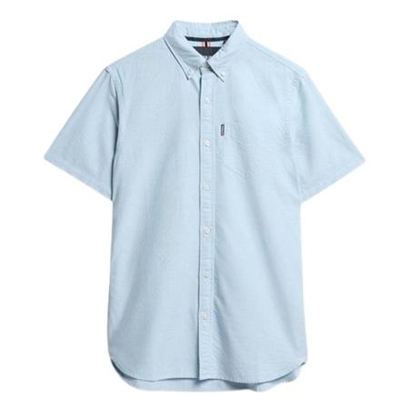 Superdry Oxford S/S Shirt - Blue - M