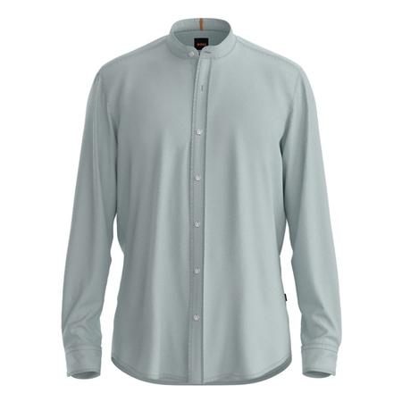 Boss Race 1 Oxford Cotton Shirt - Grey - M