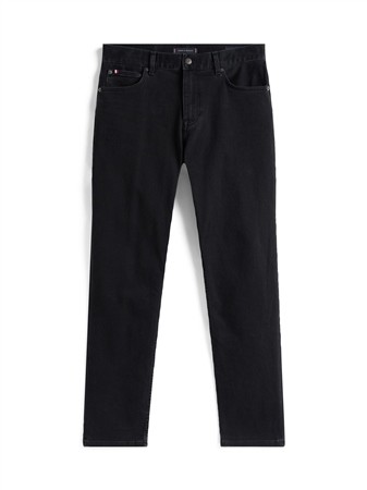 Tommy Hilfiger Straight Denton Jeans - Black - 30/30