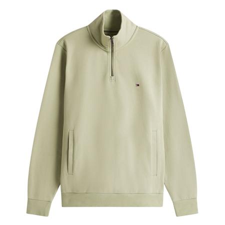 Tommy Hilfiger Essential Intechno 1/4-Zip Sweatshirt - Green - L