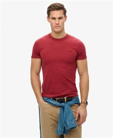 Superdry Essential Logo Emb Tee - Red - L