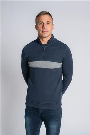 Xv Kings Anthem 1/4 Zip Sweatshirt - Navy - L