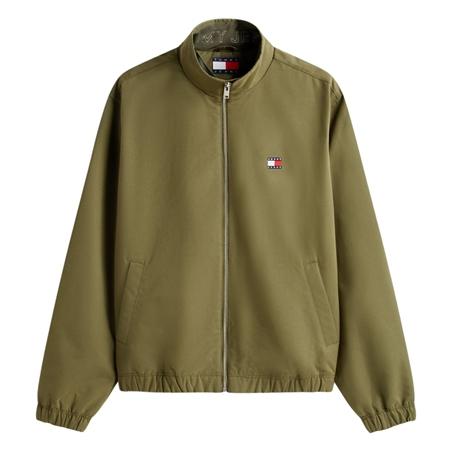 Tommy Jeans Essential Water Repellent Zip-Thru Jacket - Green - M
