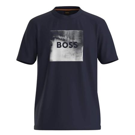 Boss Tee Wheel Graphic T-shirt - Navy - L
