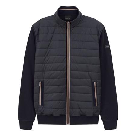 Bugatti Mens Jacket Knitted - Grey - M