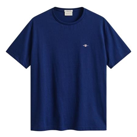 Gant Regular Shield T-Shirt - Navy - M