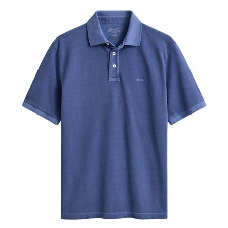 Gant Sunfaded Ss Polo Shirt - Blue - L