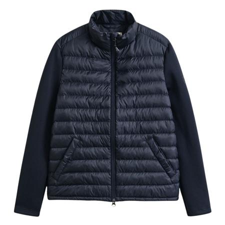 Gant Hybrid Jacket - Navy - M