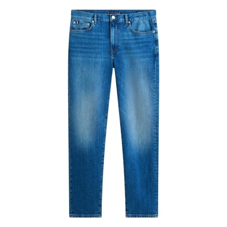 Tommy Hilfiger Denton Whiskered Slim Straight Jeans - Blue - 32/34