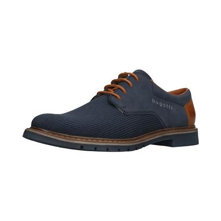 Bugatti Carrion Derby Lace Up Shoes - Navy - 42