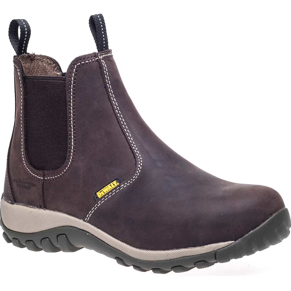 DeWalt Radial Mens Safety Dealer Boots Brown Size 12