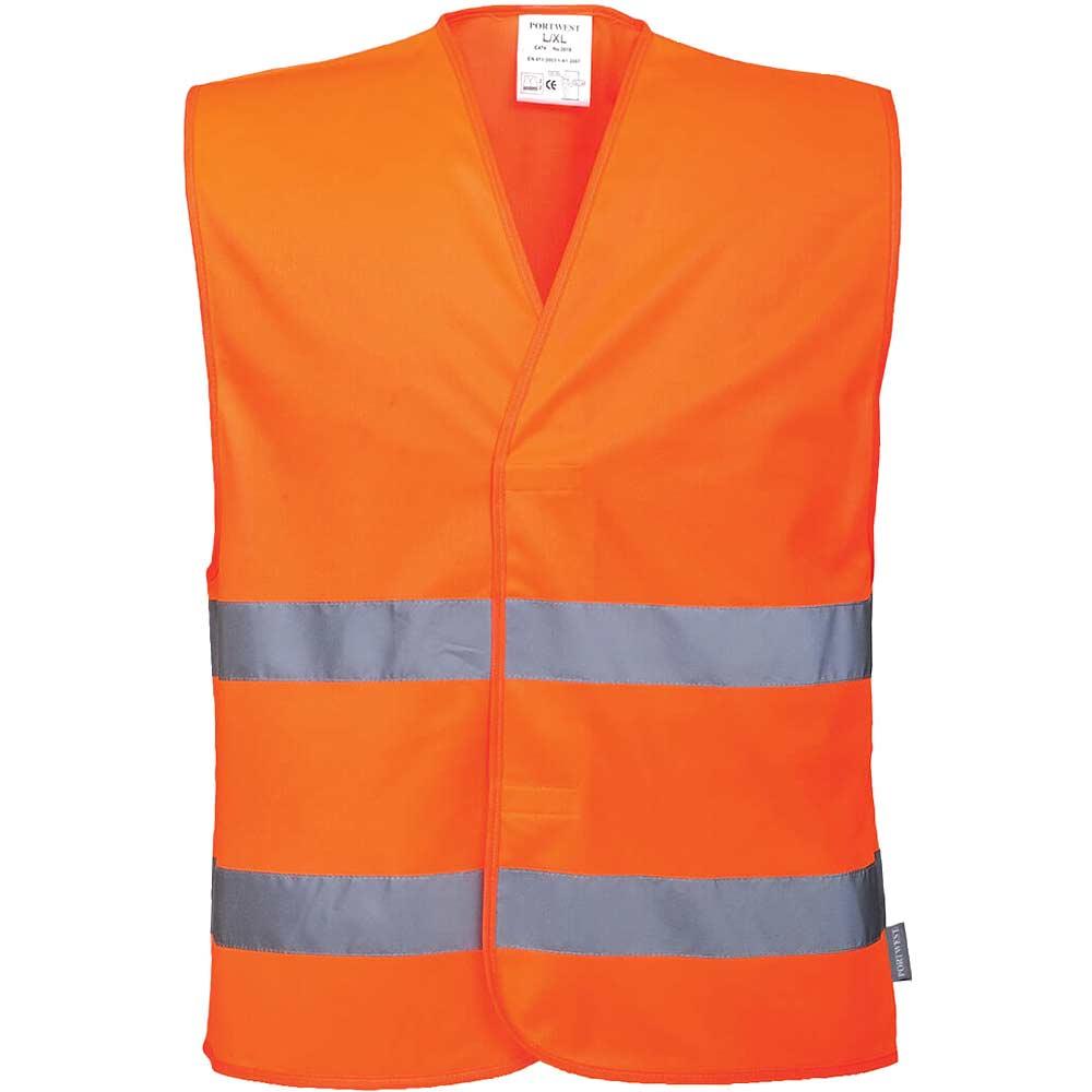 Portwest Two Band Class 2 Hi Vis Waistcoat Orange 2XL / 3XL