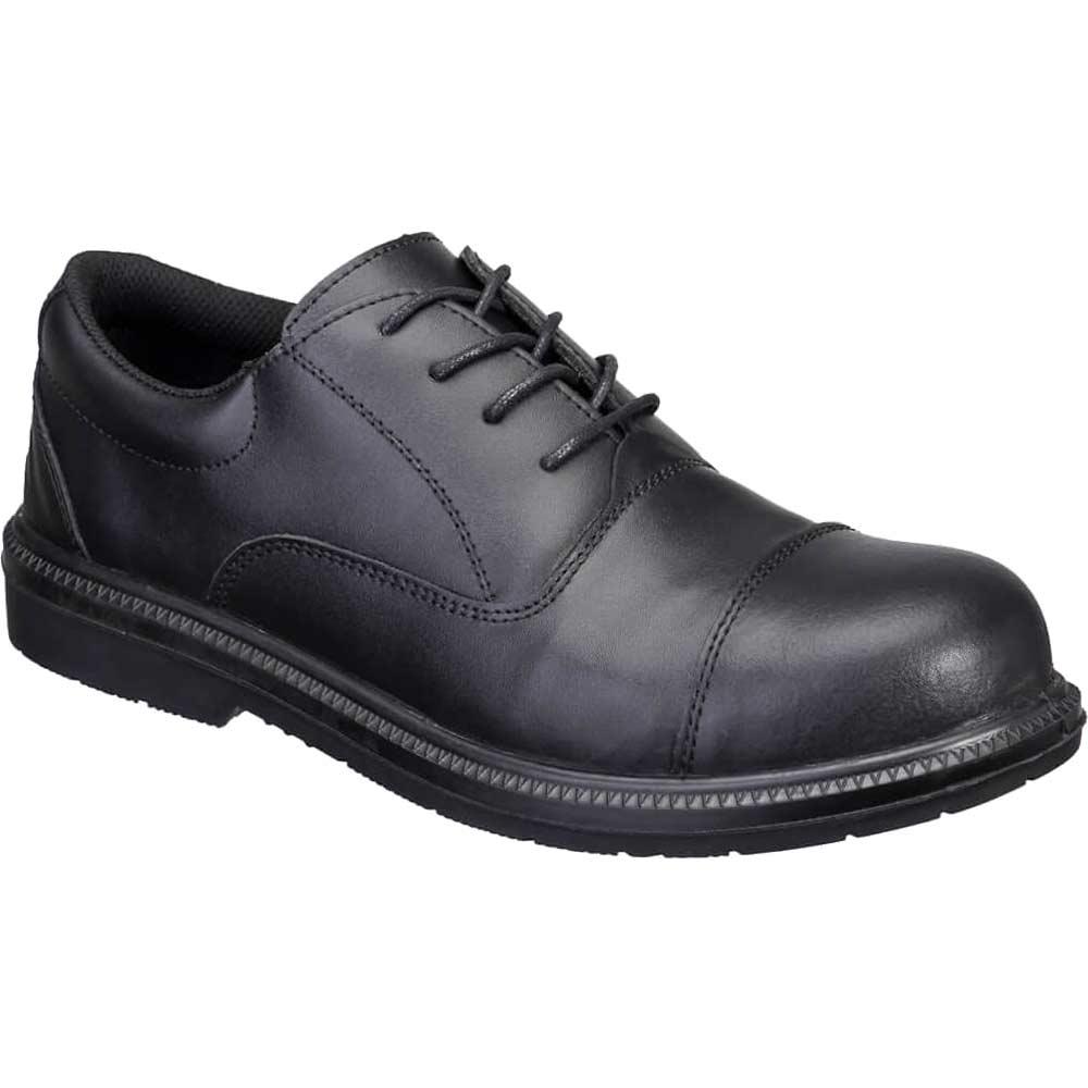 Portwest Steel Action Leather Executive S3 Safety Shoes Black Size 7