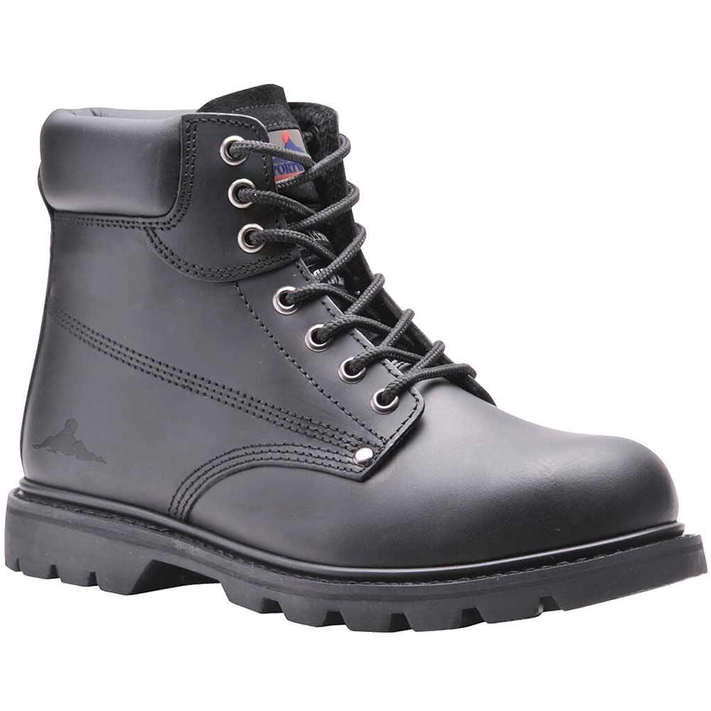 Portwest Steelite SBP HRO Welted Safety Boots Black Size 8