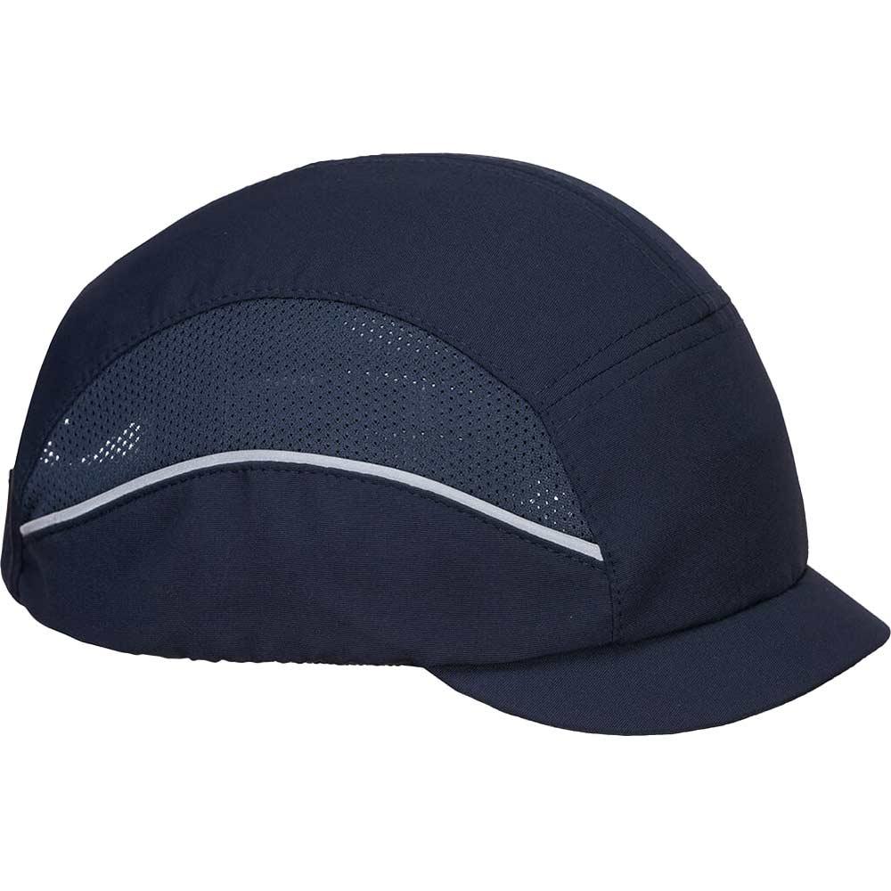 Portwest Airtech Micro Peak Bump Cap Navy Blue
